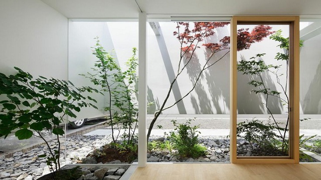 Ide Dekorasi Desain Taman Indoor Minimalis Modern 2018